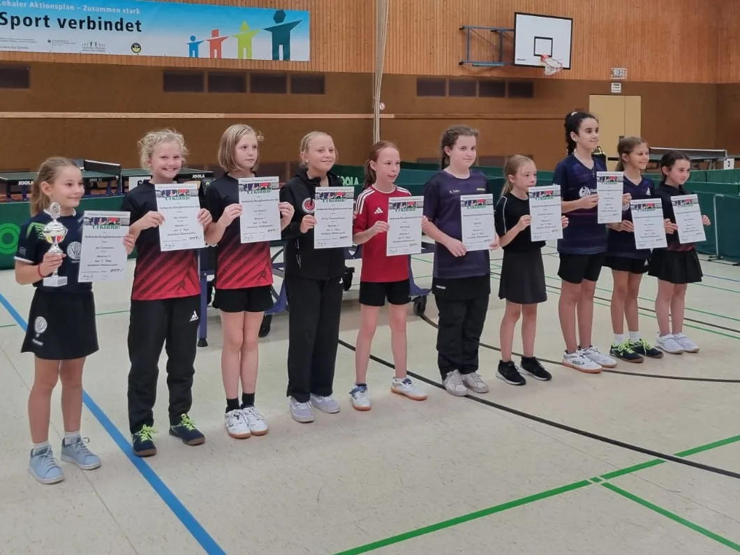 Erfolgreicher Turniermonat für den TTC-Nachwuchs